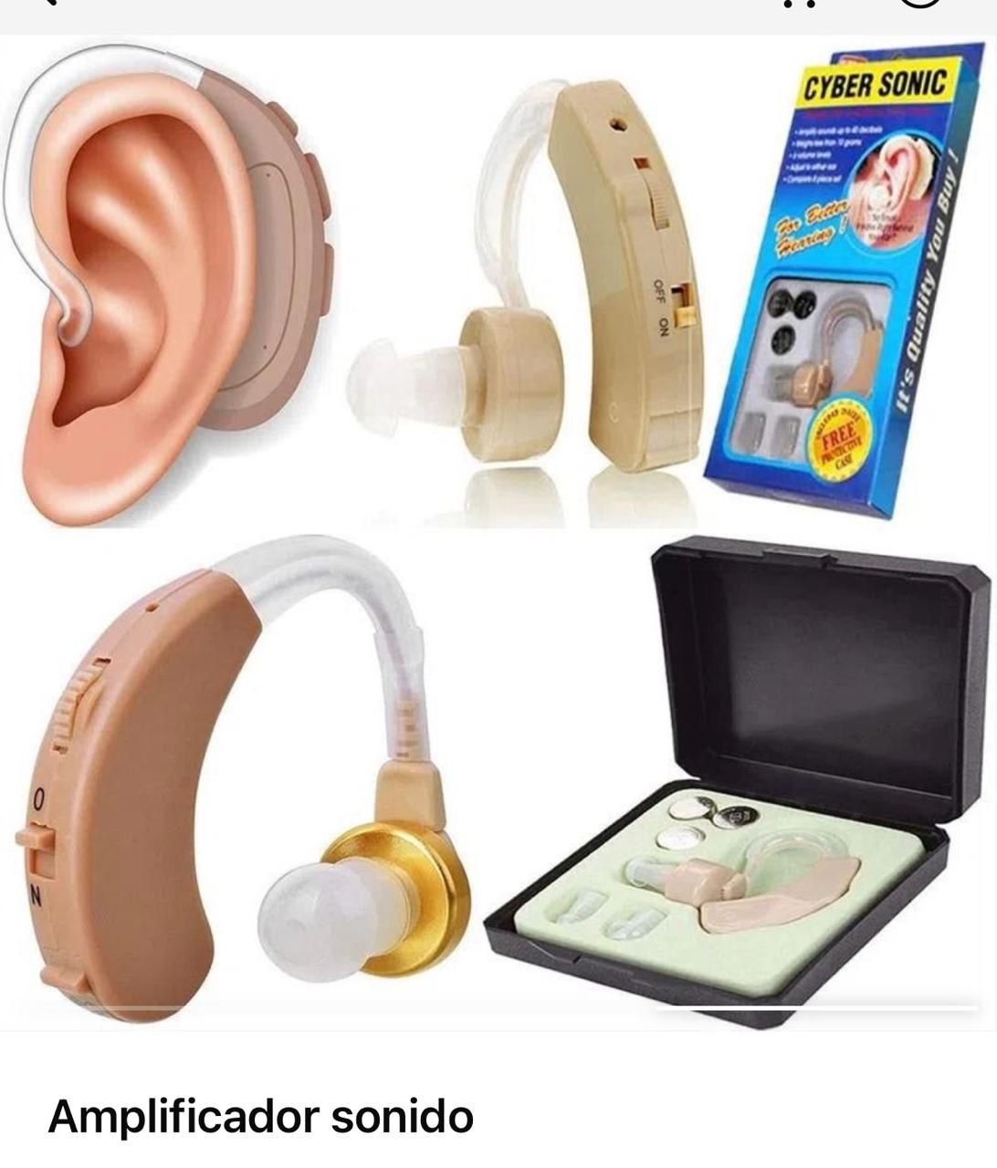 AUDIFONO AMPLIFICADOR DE SONIDO